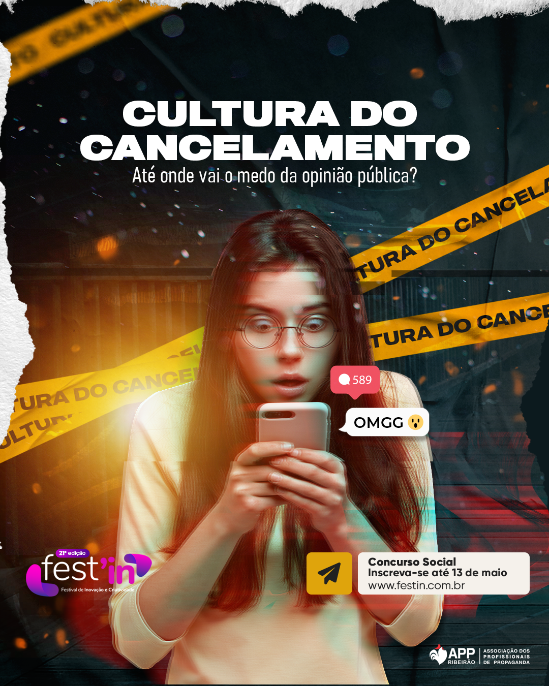 APP Ribeirão abre inscrições para o concurso social do Fest’in