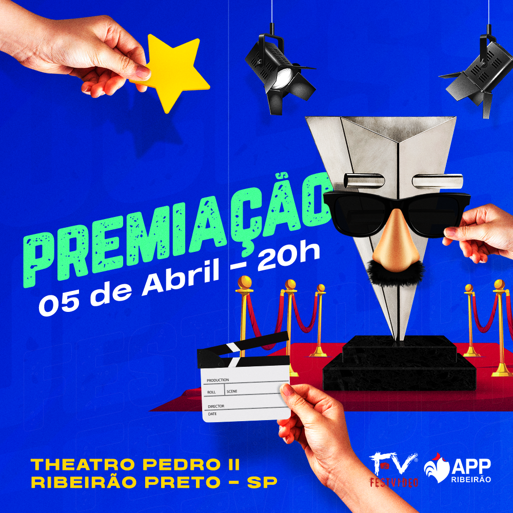 Premiação do FestVideo acontece na próxima terça, dia 5 de abril, no Theatro Pedro II e estreia formato híbrido