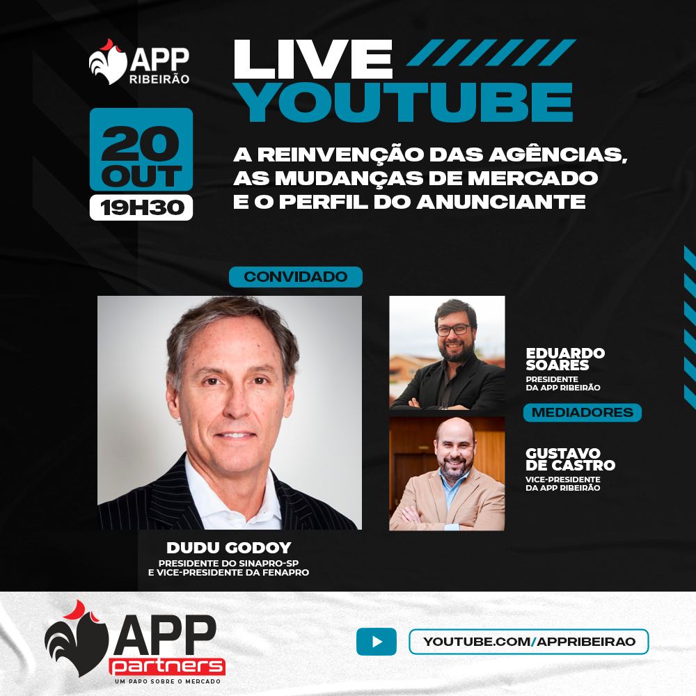 APP Ribeirão promove live sobre reinvenção das agências