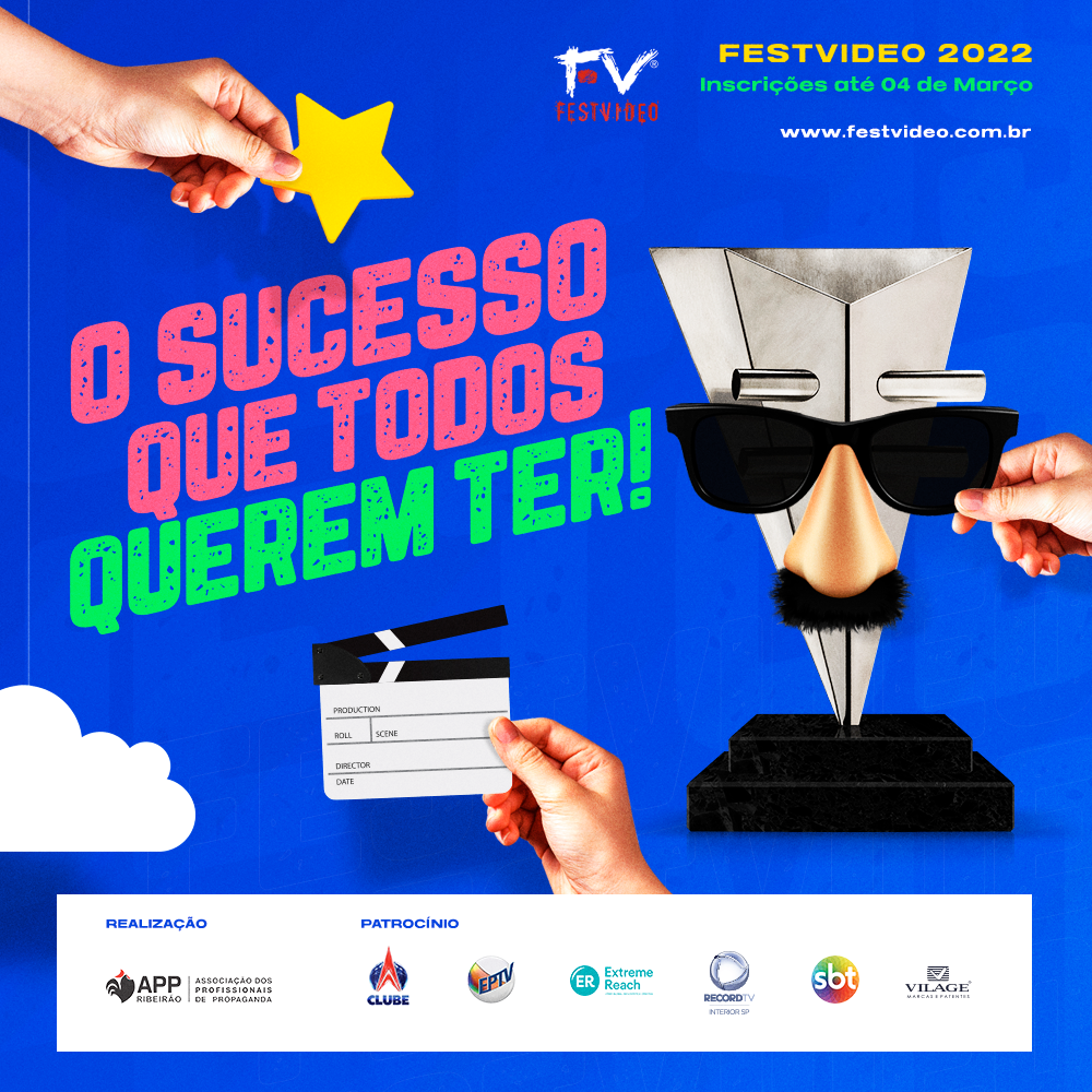 FestVídeo, da APP Ribeirão, chega à 32a edição com nova categoria voltada às agências das capitais